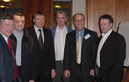 Babson College Vice Provost with members of Excelus network Club